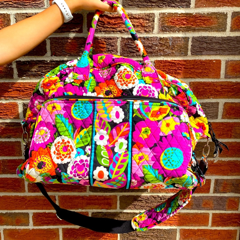 Vera Bradley VaVa Bloom Grand Traveler